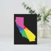 カリフォルニアプライド。 ポストカード (スタンド正面)