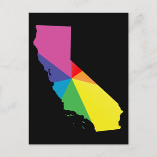カリフォルニアプライド。 ポストカード