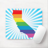 カリフォルニアプライド。 マウスパッド (マウス)