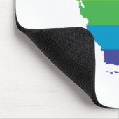 カリフォルニアプライド。 マウスパッド (コーナー)