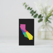 カリフォルニアプライド 名刺 (スタンド正面)