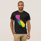 カリフォルニアプライド。角度付き。 Tシャツ (正面フル)