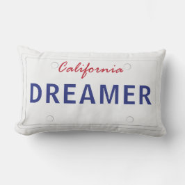 カリフォルニアプレート ランバークッション