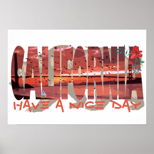 カリフォルニアベアーポスター ポスター (正面)