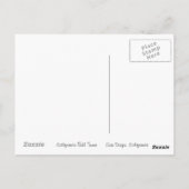 カリフォルニアベルタワー ポストカード (裏面)