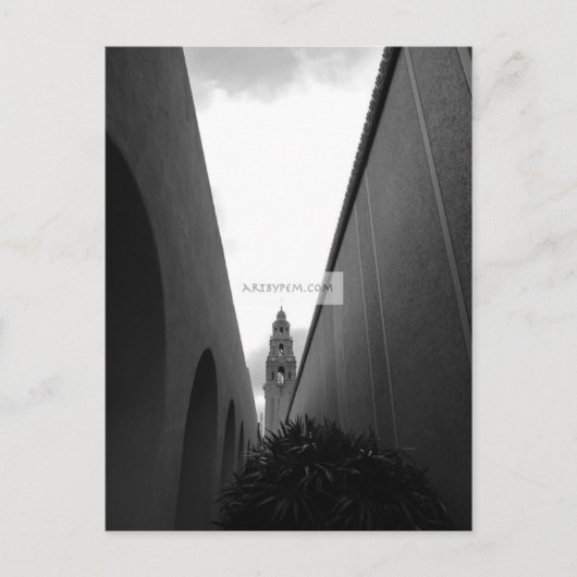 カリフォルニアベルタワー ポストカード (正面)