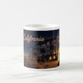 カリフォルニアホテルの砂漠の夜の謎マグ コーヒーマグカップ (中央)
