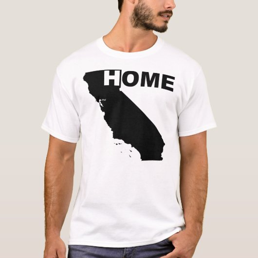 カリフォルニアホーム遠くにfrom Home T T Tシャツ (正面)