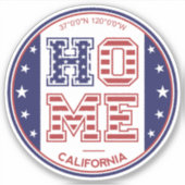 カリフォルニアホーム シール (正面)