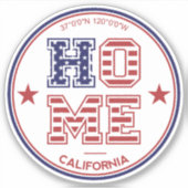 カリフォルニアホーム シール (正面)