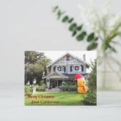 カリフォルニアポストカードからのメリークリスマス! シーズンポストカード (スタンド正面)