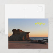 カリフォルニアポストカードビューティフルビーチトリップサミナリー ポストカード (正面/裏面)