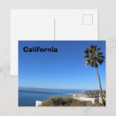 カリフォルニアポストカードビーチトリップスーベニアパシフィック ポストカード (正面/裏面)