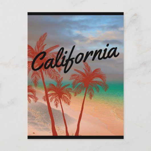 カリフォルニアポストカード ポストカード (正面)