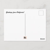 カリフォルニアポストカード ポストカード (裏面)