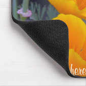 カリフォルニアポピーかわいらしズと引用文 マウスパッド (コーナー)