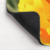 カリフォルニアポピーの花 マウスパッド (コーナー)