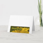 カリフォルニアポピーサンキューカード サンキューカード (裏面)