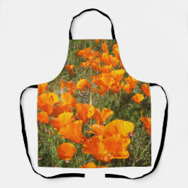 カリフォルニアポピーズアロバーエプロン エプロン