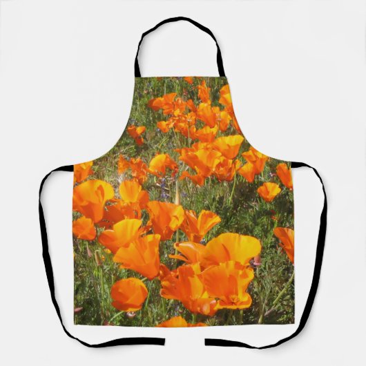 カリフォルニアポピーズアロバーエプロン エプロン (正面)