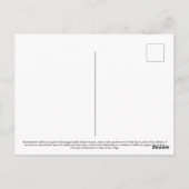 カリフォルニアポピーヴィンテージ ポストカード (裏面)