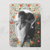 カリフォルニアポピー図解入りの、写真付きのズディナーメニュー メニュー (裏面)