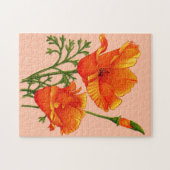 カリフォルニアポピー ジグソーパズル (横)