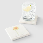 カリフォルニアポピー ストーンコースター (横)