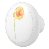 カリフォルニアポピー セラミックノブ (右)