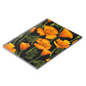 カリフォルニアポピー ノートブック (左側)