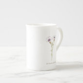 カリフォルニアポピー  ボーンチャイナマグカップ (正面右)