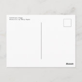 カリフォルニアポピー ポストカード (裏面)