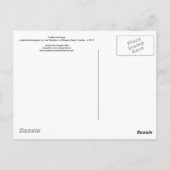 「カリフォルニアポピー」 ポストカード (裏面)