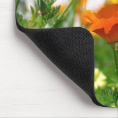 カリフォルニアポピー マウスパッド (コーナー)