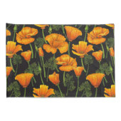 カリフォルニアポピー 枕カバー (裏面-右)