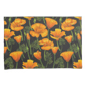 カリフォルニアポピー 枕カバー (正面右)