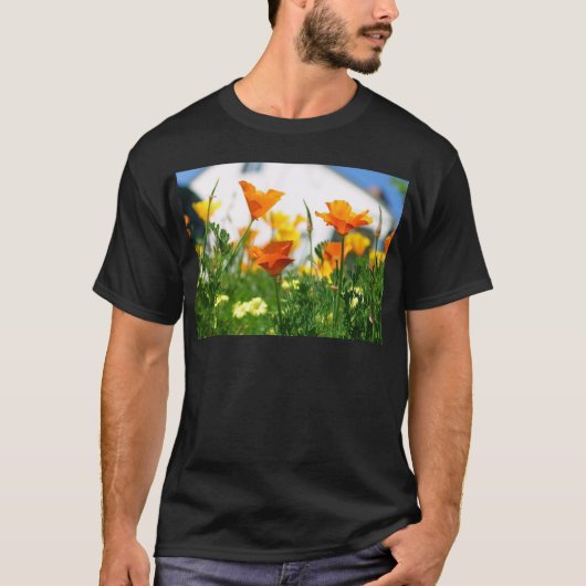 カリフォルニアポピー Tシャツ (正面)