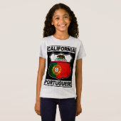 カリフォルニアポルトガル系アメリカンティー Tシャツ (正面フル)