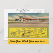 カリフォルニアマウンテンビューモーテル ポストカード (正面/裏面)