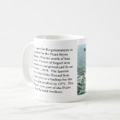 カリフォルニアマグ州ポイントレイズライトハウス コーヒーマグカップ (正面左)