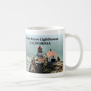 カリフォルニアマグ州ポイントレイズライトハウス コーヒーマグカップ