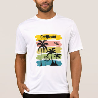 カリフォルニアマリブビーチヴィンテージサーフTシャツ Tシャツ