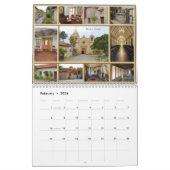 カリフォルニアミッション カレンダー (2月 2026)