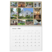 カリフォルニアミッション カレンダー (1月 2026)