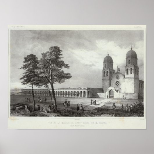 カリフォルニアミッション ポスター (正面)