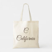 カリフォルニアモノグラム トートバッグ (裏面)