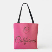 カリフォルニアモノグラム トートバッグ (裏面)