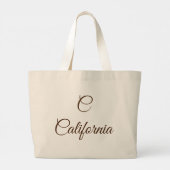カリフォルニアモノグラム ラージトートバッグ (裏面)