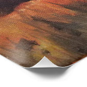 カリフォルニアモントレーサイプレスローンツリー ポスター (コーナー)