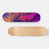 カリフォルニアヤシの木のオレンジ・カウンティー スケートボード (横)